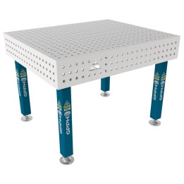 Tavolo per saldatura SteelPlus INOX GPPH 1,2x1mt spessore 12mm, fori 16mm griglia 50x50mm