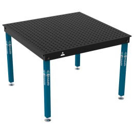 Tavolo per saldatura Basic GPPH 1,2x1,2mt spessore 12mm, fori 16mm griglia 50x50mm