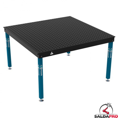 Tavolo per saldatura Basic GPPH 1,5x1,48mt spessore 12mm, fori 16mm griglia 50x50mm