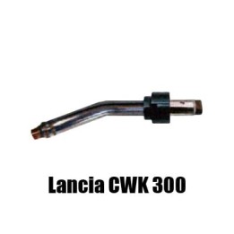 Lancia per torcia CWK300 e CWK400 22° - 45° per saldatura MIG