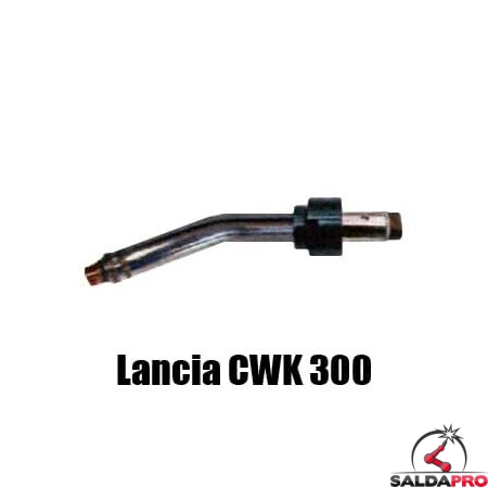 Lancia per torcia CWK300 e CWK400 22° - 45° per saldatura MIG
