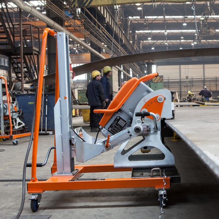 Carrello manipolatore 3D NKO Machines per smussatrici UZ18 HardWorker