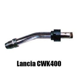 Lancia CWK400 22°-45° con manicotto del gas per saldatura MIG