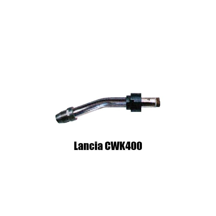 Lancia CWK400 22°-45° con manicotto del gas per saldatura MIG