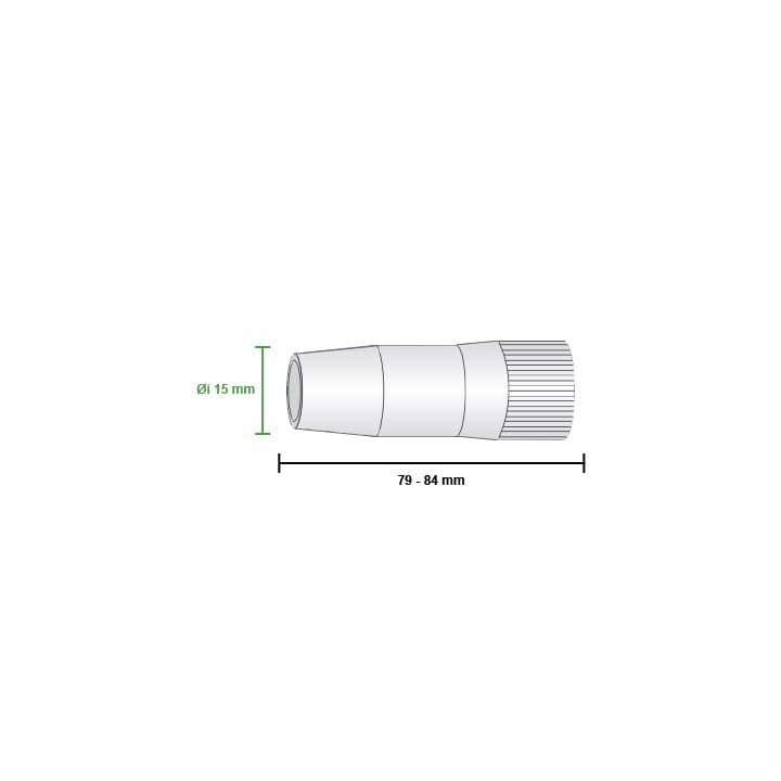 Ugello gas Øi 15-15 STD per torce CWK 400 - (10pz)
