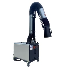 Depuratore a tasche carrellato Dalpitech DST 1.3 Mecgreen ad 1 braccio aspirante