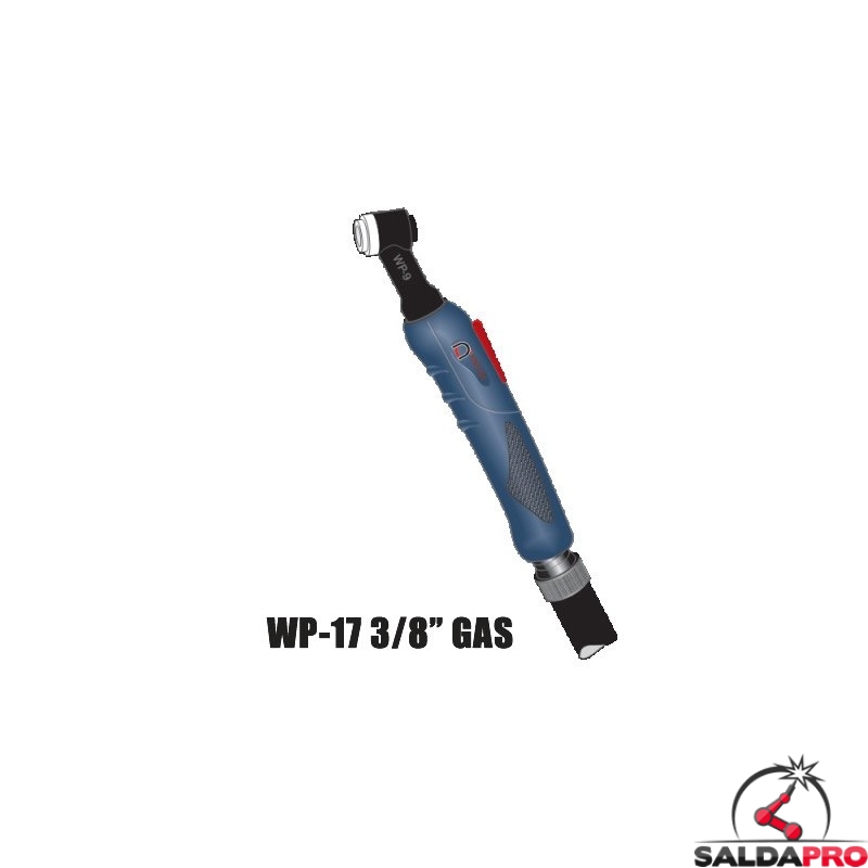 torcia completa ergon wp17 attacco 3/8"G saldatura tig