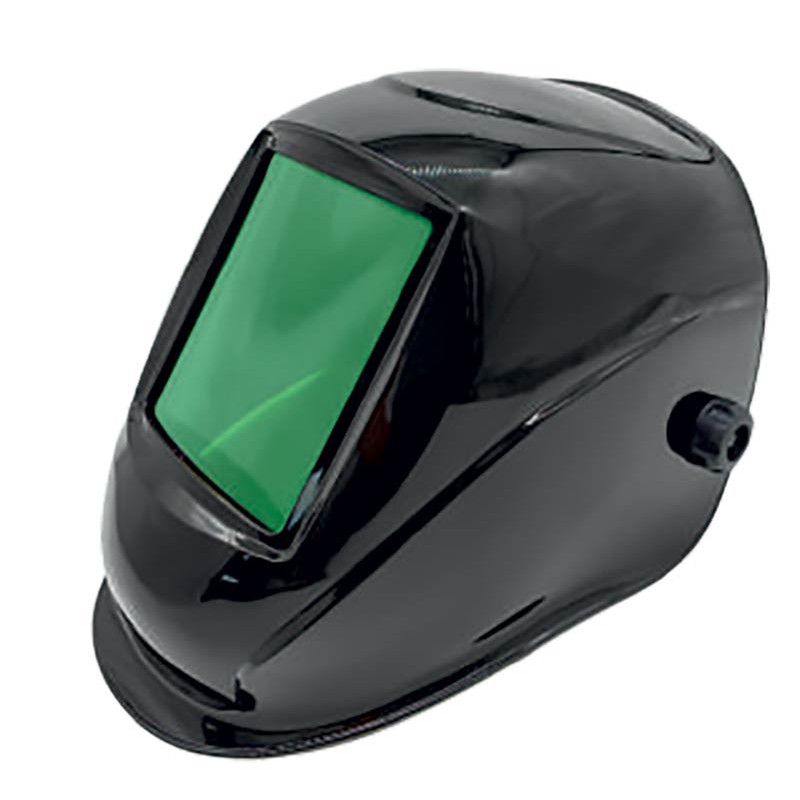 Casco protettivo con finestra ribaltabile Jasic per saldatura, taglio e pulizia con laser fibra