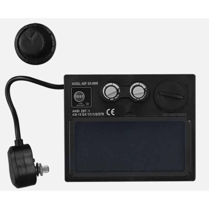 Maschera per saldatura autoscurante Helvi Sky 2.0 protezione variabile DIN 9-13