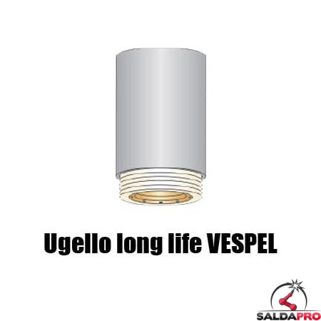 Ugello esterno taglio contatto long life VESPEL torce plasma CEBORA - (10pz)