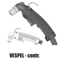 Torcia completa Cebora P50 in VESPEL® attacco centralizzato taglio al plasma
