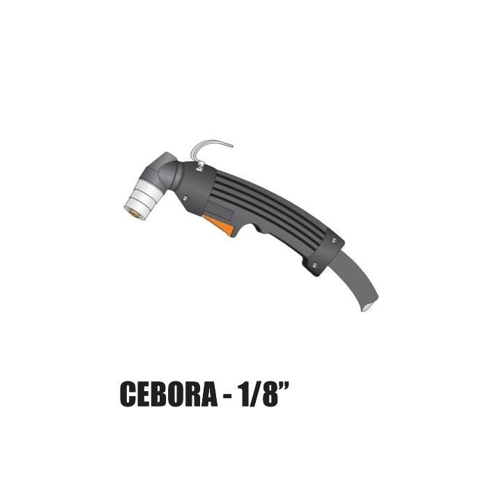 Torcia completa Cebora P70 terminale 1/8" taglio al plasma