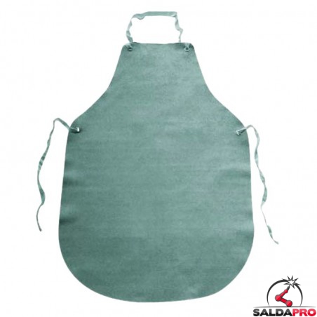 Grembiule Da Saldatura Telwin In Pellame - Protezione DPI Rossa, Conforme UNI EN ISO 11611 - Foto 4