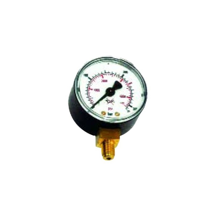 Manometro Argon CO2 AP per riduttori di pressione 0-315 bar
