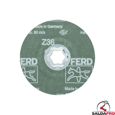 disco fibrato corindone zirconio 115-180mm grana 24-120 combiclick retro