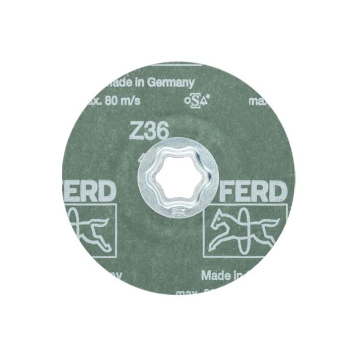 disco fibrato corindone zirconio 115-180mm grana 24-120 combiclick retro