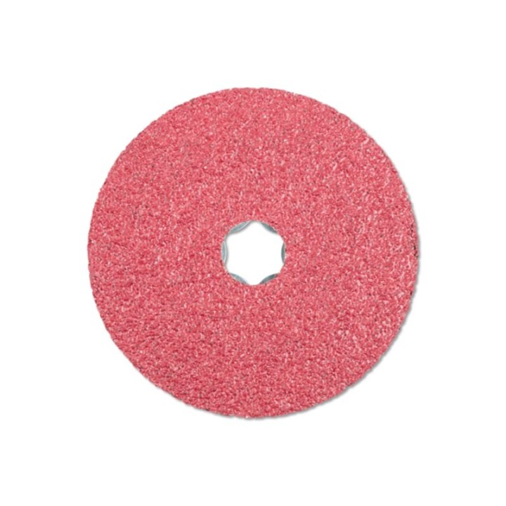 disco fibrato corindone ceramico 115-180mm grana 24-120 combiclick fronte