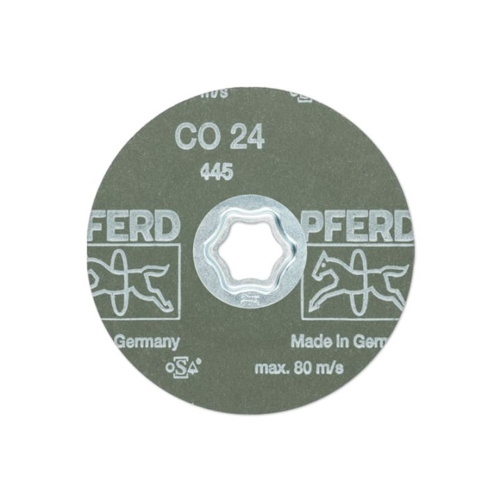 disco fibrato corindone ceramico 115-180mm grana 24-120 combiclick retro