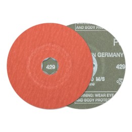 disco fibrato corindone abrasivo additivato 115-180mm grana 50-220 combiclick