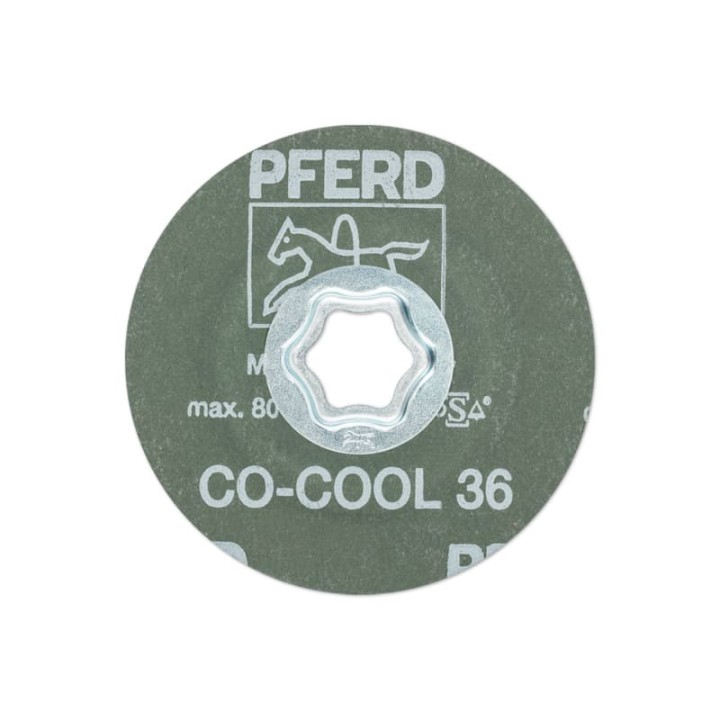 disco fibrato abrasivo ceramico additivato 100-180mm grana 24-120 combiclick retro