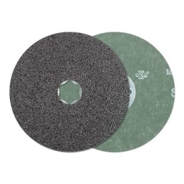 disco fibrato carburo silicio 115-125mm grana 36-120 combiclick
