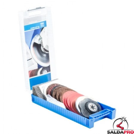 Set COMBICLICK® CC-SET 115 5/8-11 per finitura e lucidatura