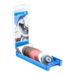 Set COMBICLICK® CC-SET 125 M14 per finitura e lucidatura