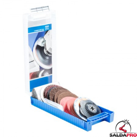 Set COMBICLICK® CC-SET 125 5/8-11 per finitura e lucidatura