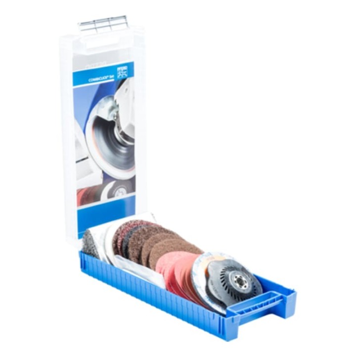 Set COMBICLICK® CC-SET 125 5/8-11 per finitura e lucidatura