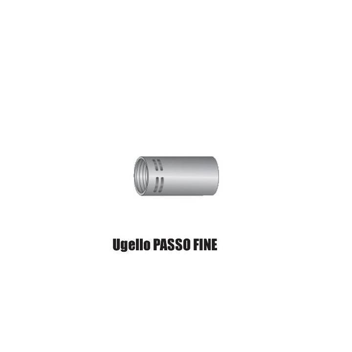 Ugello gas PASSO FINE Ø 13-16-19 mm per torcia TW (10pz)