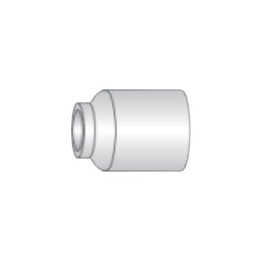 Ugello nitruro silicio Gas Lens Ø6-11mm per torce Serie WP saldatura TIG (10 pz)