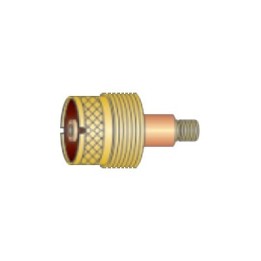 Porta pinza Gas Lens Large Ø1-3,2mm torcia WP-9 WP-20 saldatura TIG (10 pz)