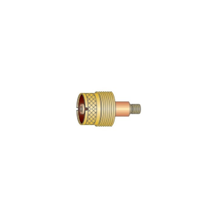Porta pinza Gas Lens Large Ø1-3,2mm torcia WP-9 WP-20 saldatura TIG (10 pz)