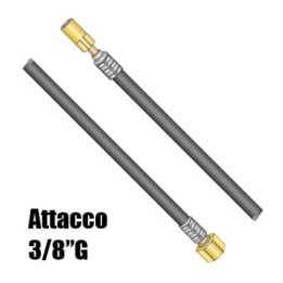 Cavo portacorrente attacco 3/8"G per torcia WP 20-22 saldatura TIG