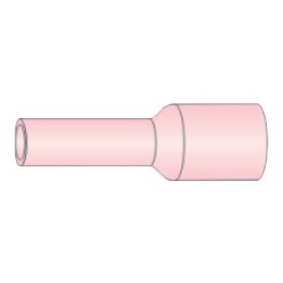 Ugello ceramica Gas Lens lungo Ø 8-11 mm torce Serie WP saldatura TIG (10 pz)