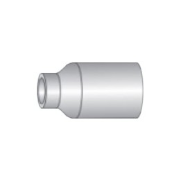 Ugello nitruro silicio Gas Lens Ø 6-17,5 mm torce Serie WP saldatura TIG (10 pz)