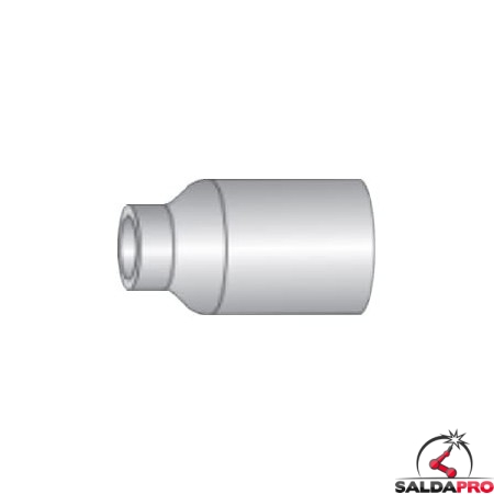 Ugello nitruro silicio Gas Lens Ø 6-17,5 mm torce Serie WP saldatura TIG (10 pz)