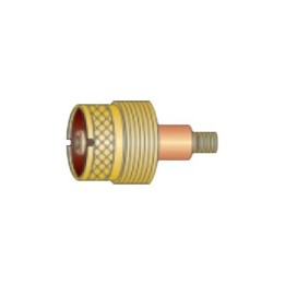 Porta pinza Gas Lens Large Ø 1-4 mm torce Serie WP saldatura TIG (10 pz)