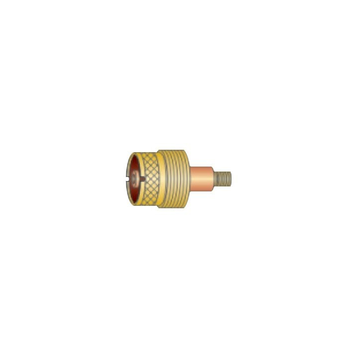 Porta pinza Gas Lens Large Ø 1-4 mm torce Serie WP saldatura TIG (10 pz)