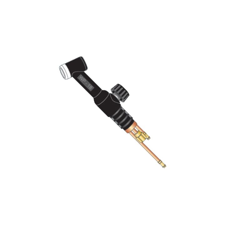 Corpo torcia con rubinetto WP-18 per saldatura TIG