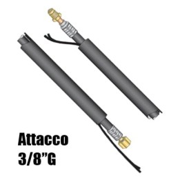 Pacco cavi attacco 3/8"G per torcia WP-26 saldatura TIG