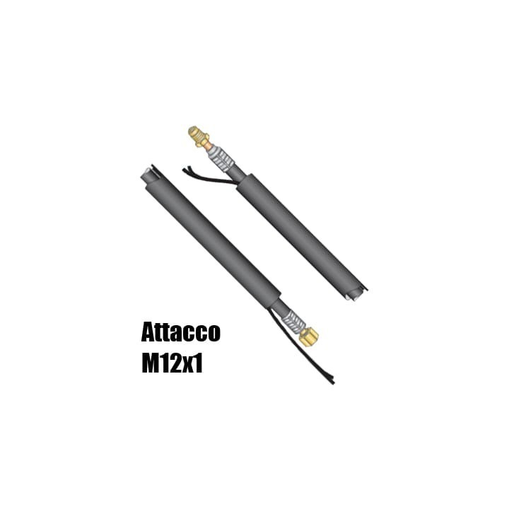 Pacco cavi attacco M12x1 per torcia WP-26 saldatura TIG