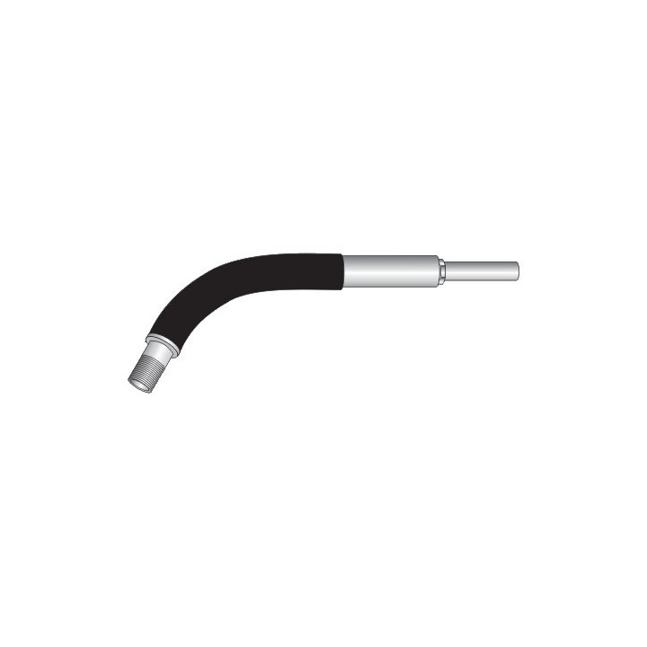 Lancia completa 45 / 60 gradi per torcia TW4