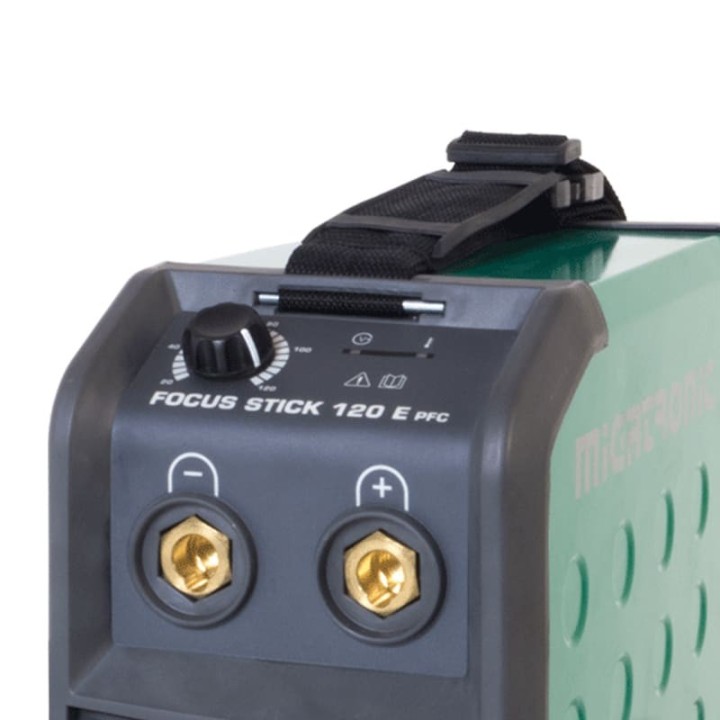 Saldatrice Focus Stick 120 E PFC per saldatura MMA TIG Migatronic