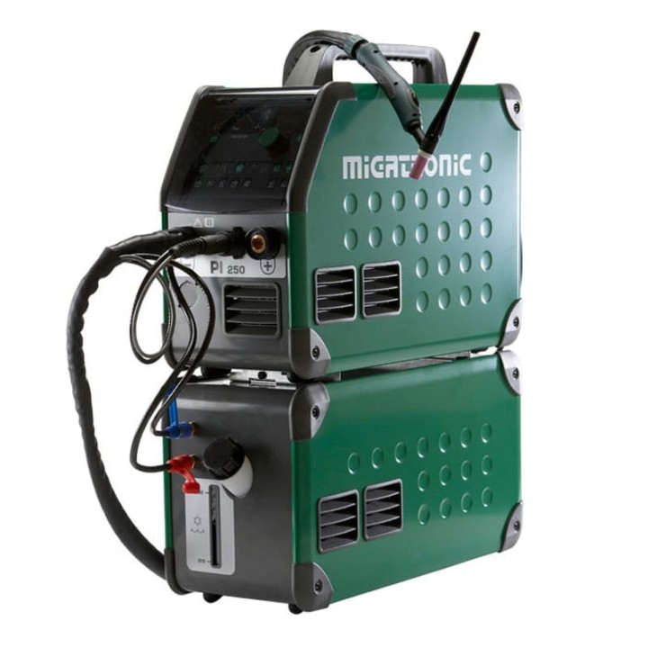 Saldatrice PI 250 TIG DC HP - AC/DC con raffreddamento ad acqua Migatronic