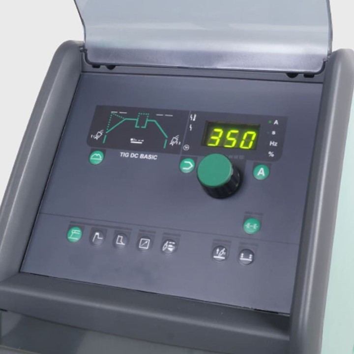Saldatrice PI 350 TIG DC H - DC HP con raffreddamento ad acqua Migatronic