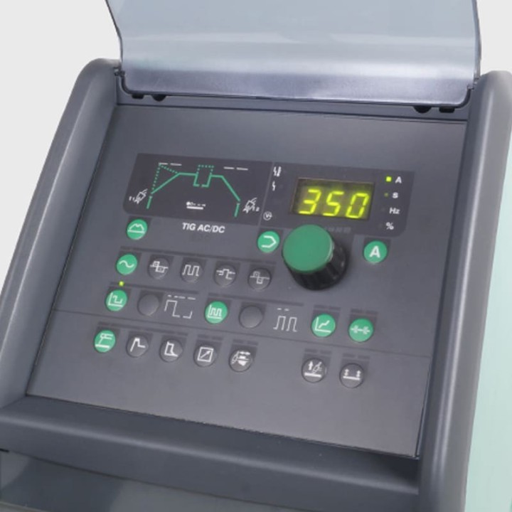 Saldatrice PI 500 TIG DC H - DC HP - AC/DC con raffreddamento ad acqua Migatronic