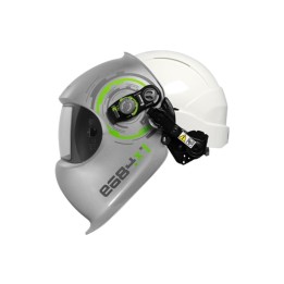 Maschera da saldatura e684 DIN 5-13 con casco