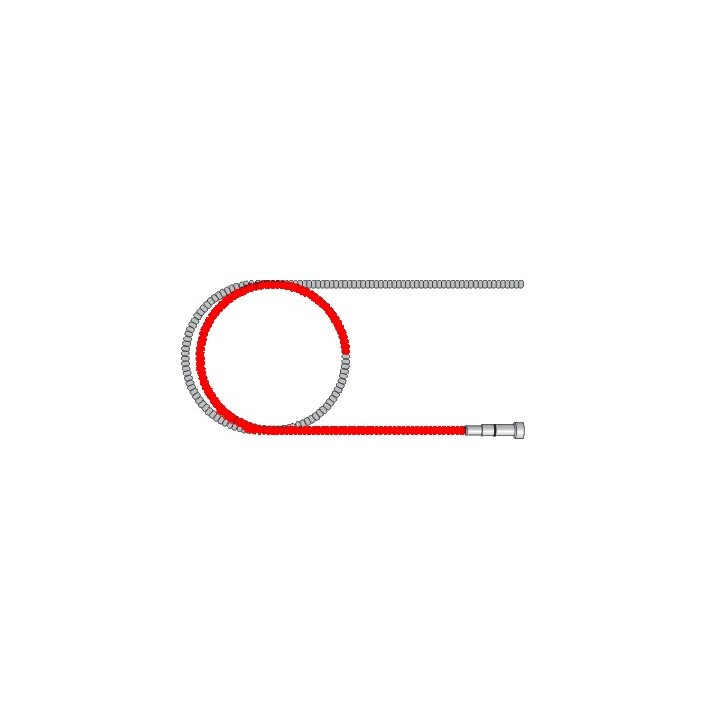 guaina guidafilo rossa rinforzata diametro 1,0-1,2 ricambio torce tw saldatura mig