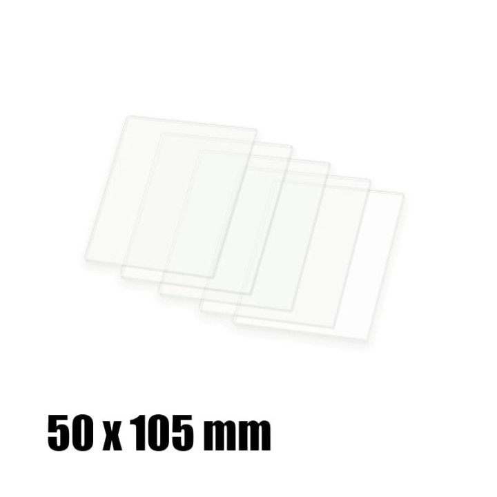 Vetro trasparente per maschera saldatura 50x105 (10pz)